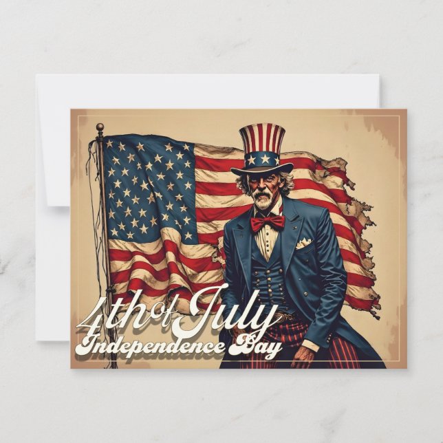 Orgulloso Alma del 4 de julio (Anverso)