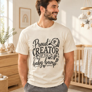 Orgulloso Creador de la Camiseta Divertida para Fu