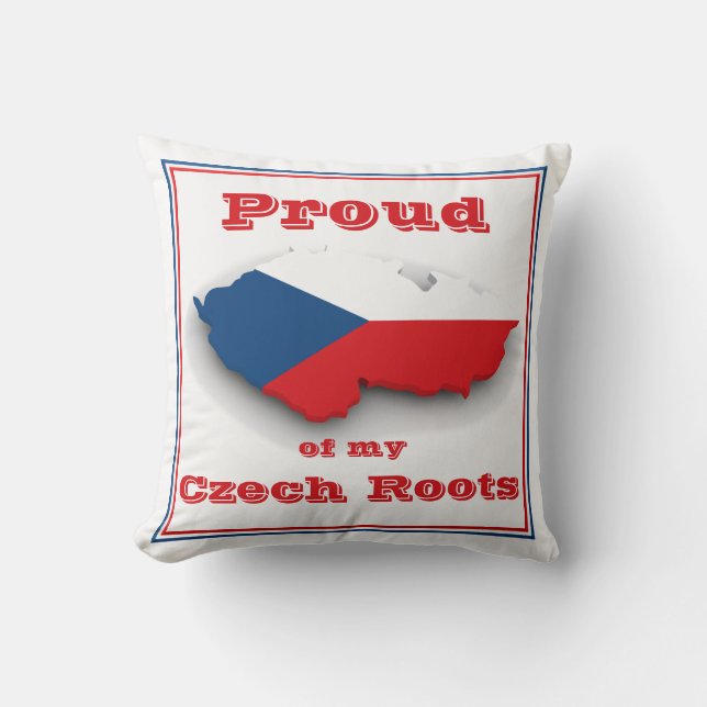 Orgulloso de mi almohada checa de las raíces (Anverso)