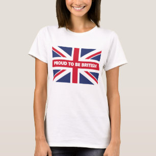 Orgulloso de ser camiseta británica