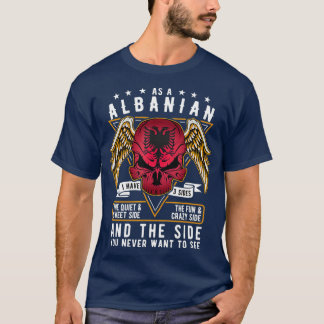 Orgulloso de ser camiseta de regalos albaneses