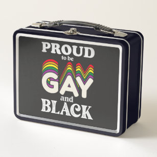 Orgulloso De Ser Gay Y Negro Orgullo LGBT