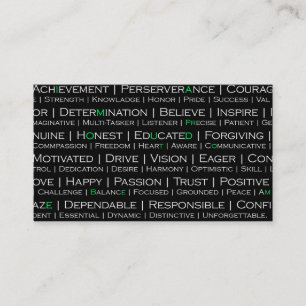 Orgulloso De Ser Mi Tarjeta De Negocios Profesiona