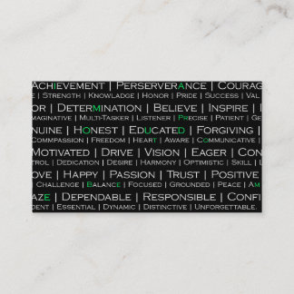 Orgulloso De Ser Mi Tarjeta De Negocios Profesiona