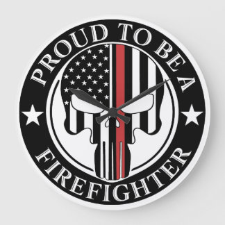 Orgulloso De Ser Un Reloj De Muro De Bomberos
