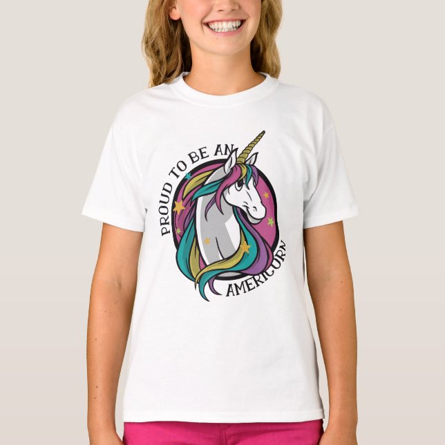 Orgulloso de ser una camiseta norteamericana (Anverso)