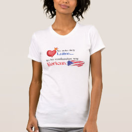 Orgulloso de ser una camiseta puertorriqueña
