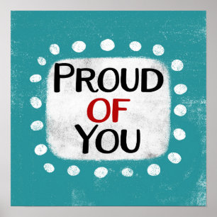 Orgulloso De Tu Arte Pared Poster