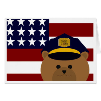 Orgulloso de usted - oficial de policía