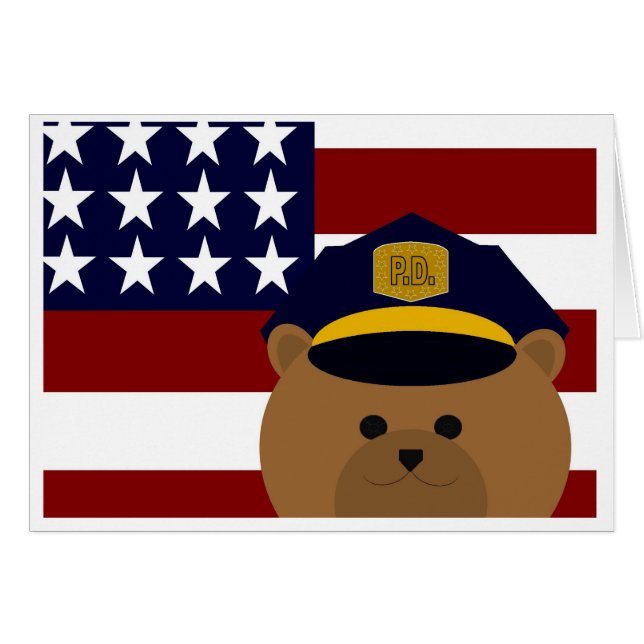 Orgulloso de usted - oficial de policía (Anverso (Horizontal))