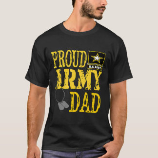 Orgulloso Ejército Padre Orgullo Militar Camisa