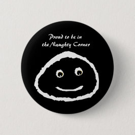 Orgulloso estar en la esquina traviesa - botón