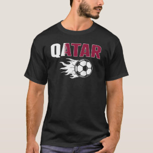 Orgulloso Fans de Qatar Jersey - Fútbol de bandera