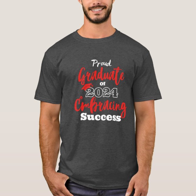 Orgulloso Graduado De 2024 | Camiseta de graduació (Anverso)