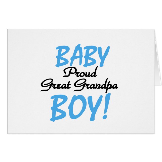 Orgulloso Gran Abuelo de Boy Tshirts y regalos (Anverso (Horizontal))