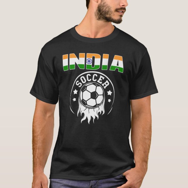 Orgulloso hincha de fútbol de India Jersey - Fútbo (Anverso)