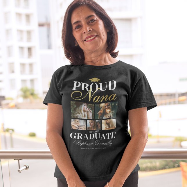 Orgulloso Nana de la camiseta graduada (Subido por el creador)