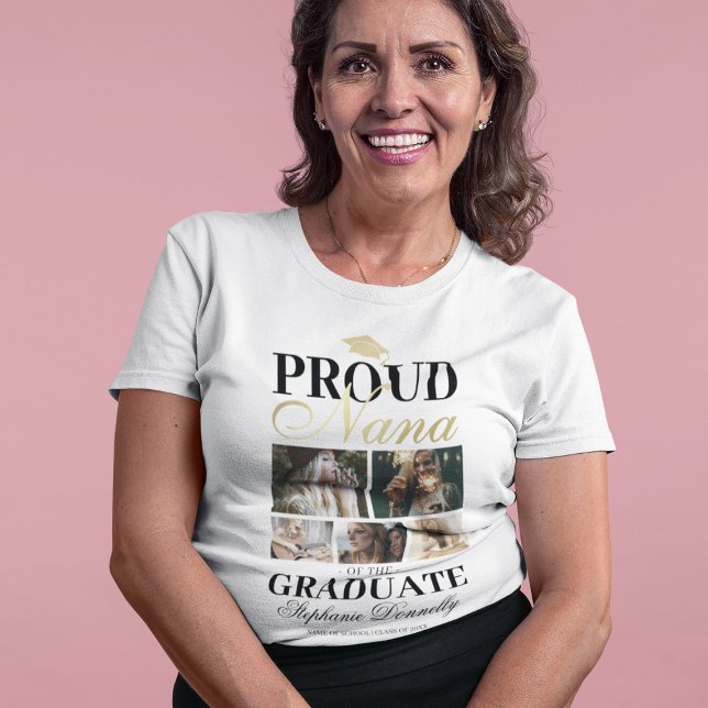 Orgulloso Nana de la camiseta graduada (Subido por el creador)