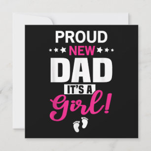 Orgulloso nuevo papá es un Chica