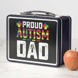 Orgulloso padre de autismo Conciencia Familia Auti