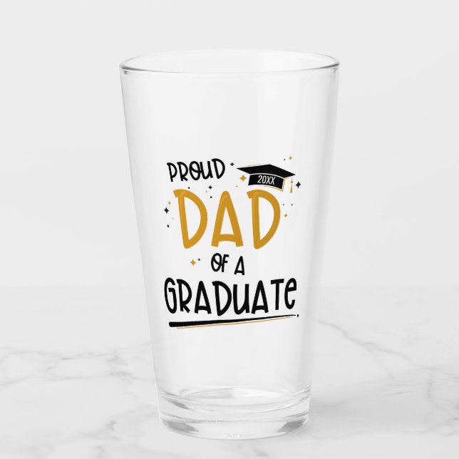 Orgulloso padre de un graduado (Anverso)