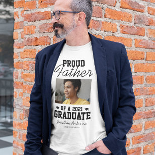 Orgulloso padre de una camiseta graduada de 2023