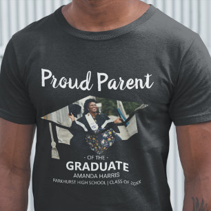 Orgulloso Padre Del Graduado   Camiseta De Foto