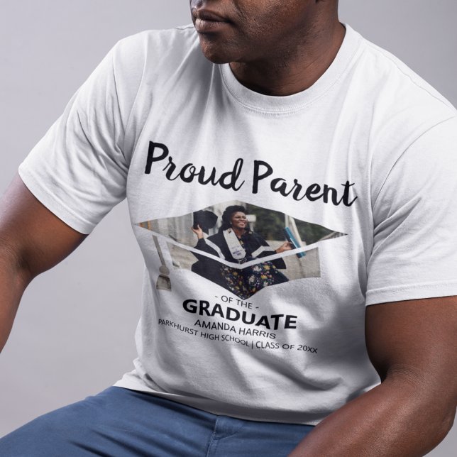 Orgulloso Padre Del Graduado | Camiseta De Foto (Subido por el creador)