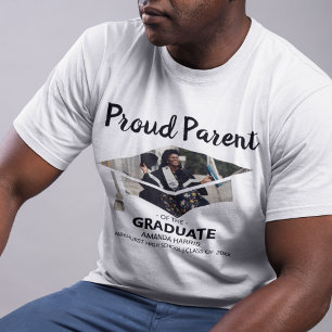 Orgulloso Padre Del Graduado   Camiseta fotográfic