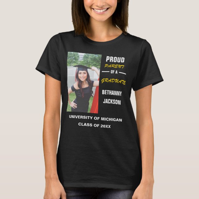 Orgulloso Padre Del Graduado | Camiseta fotográfic (Anverso)