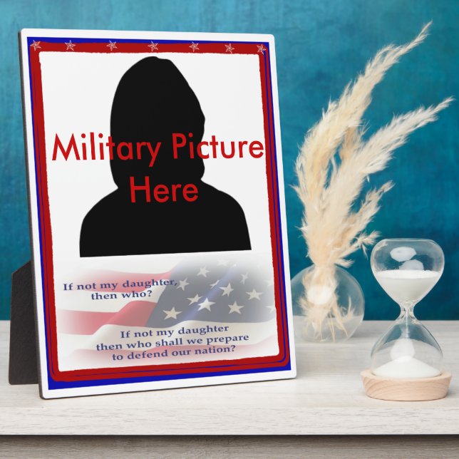 Orgulloso padre del marco de la hija militar (Lado)