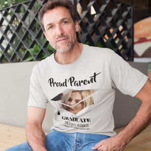 Orgulloso padre moderno Graduado Camiseta con