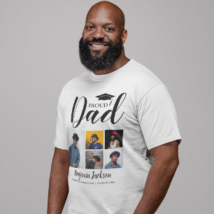 Orgulloso Papá Moderno   Camiseta de graduación de