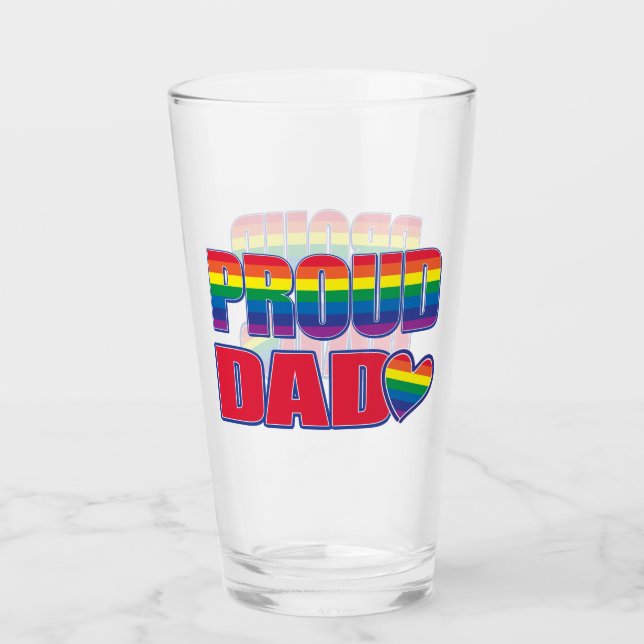 Orgulloso Papá Orgullo Gay (Anverso)