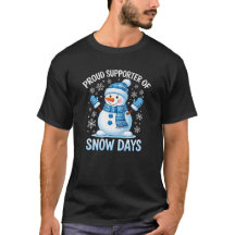 Orgulloso partidario de la camiseta divertida del