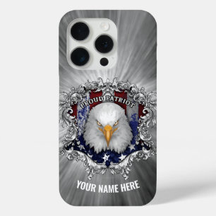 Orgulloso Patriota Americano (personalizado) Funda