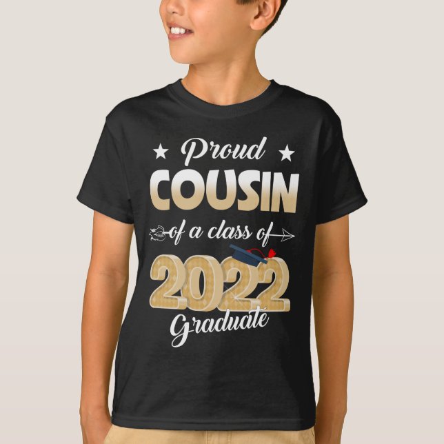 Orgulloso primo de una clase de Sen de Camisa Grad (Anverso)
