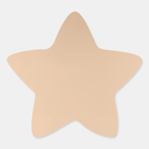 Orgulloso rosa pegatina estrella del oro