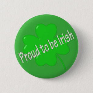 Orgulloso ser botón irlandés