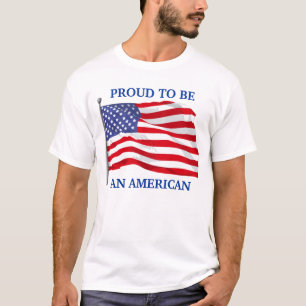 Orgulloso ser camiseta americana