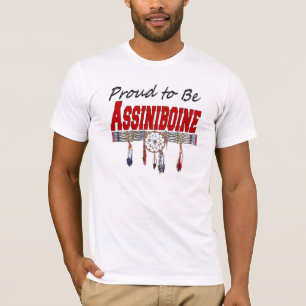 Orgulloso ser camiseta cabida Assiniboine