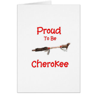 Orgulloso ser cherokee