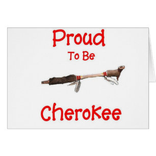 Orgulloso ser cherokee