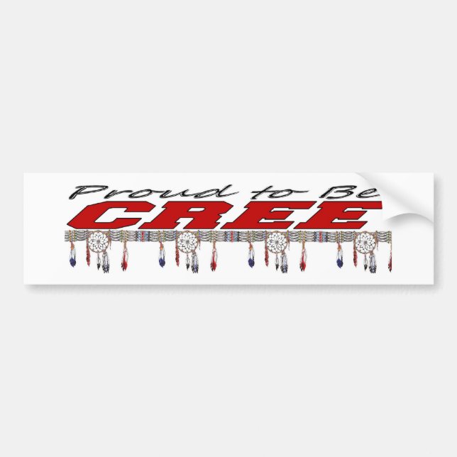 Orgulloso ser pegatina para el parachoques del (Frente)