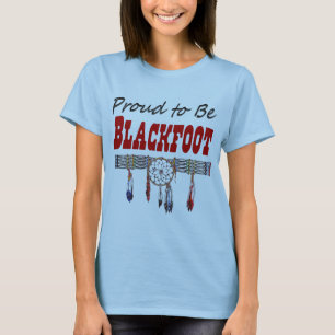 Orgulloso ser señoras Blackfoot cupo la camiseta
