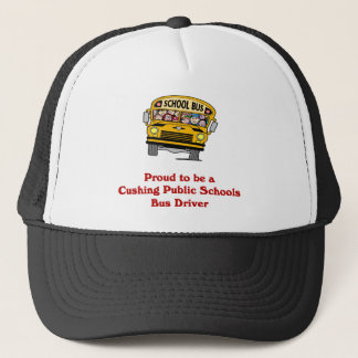 Orgulloso ser un gorra del conductor del autobús