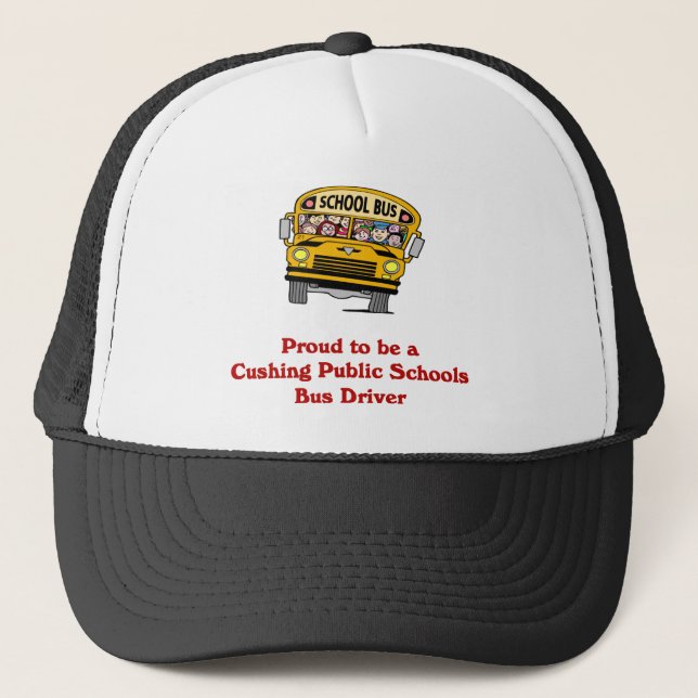 Orgulloso ser un gorra del conductor del autobús (Anverso)