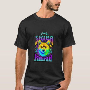 Orgulloso Shiba Inu Mama Corloful Trippy Tank Top