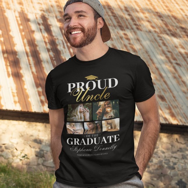 Orgulloso tío de la camiseta graduada (Subido por el creador)