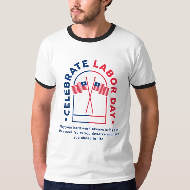 "Orgulloso trabajador - Camiseta de trabajo duro y (Anverso)